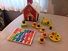      Vintage Fisher-price School House  923  1972-1975  - Near Complete      