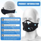 20 Pack Anti Pollution Reusable Respirator Dust Mouth With Activated Carbon O   