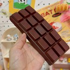 Chocolate Squishy Squeeze Toy Pu Soft Slow Rising Stress Relief Desk Toy - Brown