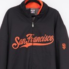 Majestic San Francisco Giants Mlb Therma Base Jacket Mens Size 4xl Black Orange