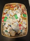 Random Lot Of 30 Vintage Cigarette Vending Machine Small Plastic Labels  