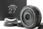 Fujifilm Fuji Fujinon Xf 27mm F2 8 R Wr Lens Black In Box From Japan Mint