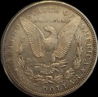 1887 Morgan Dollar Almost Uncirculated Mint State 90  Silver  1 Us Coin 