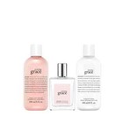 Philosophy Amazing Grace Edt 3 Pc Gift Set Gel   Lotion 8 Oz   Edt 2 Oz  New