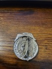 Vintage Tin Private Detective Toy Badge On W  Original Card   Dime Corner Store