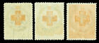 Thailand 1955  Red Cross Complete Set  Scott  b38-b40  Mint Mlh Vf