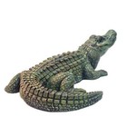 22 In  Gator The Alligator Bronze Patina Collectible Beach Statue