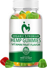 Hemp Gummies For Pain  Sleep  Anxiety - High Potency Pure Organic H  mp Oil Ex   