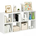 8-cube Storage Organizer Shelf  Open Bookshelf  Reversible Bookcase  Modern Home