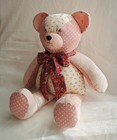9 Pdf Doll   Plush Sewing Patterns Bundle Memory Bear  Bunny  Dog  Cow  Etc