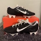 Mens 9 5 Nike Vapor Edge 360 Vc Carbon Low Football Cleats Black Gray Custom