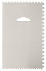Ateco Cake Smoother   Decorating Comb 4 Sides - Pastry Icing Frosting Spreader