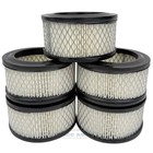 5 Pack  14 Universal Air Compressor Intake Filter Elements A424 Replacements
