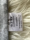 Elstey Baby Swaddle Sleep Sack 3 -6 Months  2-way Zipper  Med 14-18 Lbs    Grey