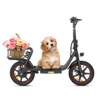 Electric Scooter With Seat  14  E-scooter With 350w Motor  36v7 8ah Battery    