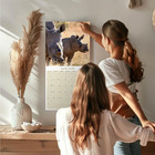 2025 2026 African Wildlife - Wild Animal Monthsly Wall Calendar  16 Months 12  X