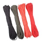 550 Reflective Paracord Parachute Cord Lanyard 7 Strand Core 50ft 100ft