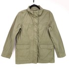 Madewell Utility Jacket Size Small Olive Green Military Cargo