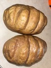 2 Faux Fake French Baguette Bread Loaves Realistic Food Display Artificial Props