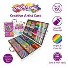 Creative Artist Case - 150 - Markers  Crayons  Colored Pencils 