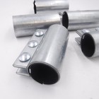 5 Pack Morris Compression Coupling 2  Id 2 375  Od  3-bolt Black Neoprene 2-3c