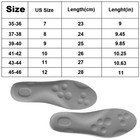 3pairs Cushioning Insoles Memory Foam Work Sports Soft Insoles - Size Large 7-14