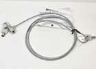 New Kensington Notebook Laptop Computer Lock Security Cable Chain With Keys 