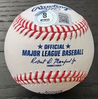 Heston Kjerstad Autographed Futures Ball Inscribed 2020  2 Pick Beckett Coa