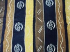 Elaborate Vintage 6ft African Handmade Mudcloth Textile 1 Hand Dyed Huge