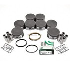 Pistons W  Rings 04-14 Ford F150 F250 Expedition Mustang Lincoln 5 4l Trtion 24v