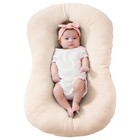 Muslin Baby Lounger Cover Compatible With Snuggle Me Lounger  Infant Lounger    