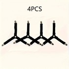 4pcs Bed Sheet Holder Straps Anti Slip Mattress Fasteners Grips Adjustable