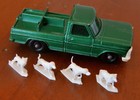 Matchbox Lesney Replacement Set Of 4 Show Dogs For  50-c Ford Kennel Truck   