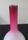 Antique Victorian Peachblow Cased Blown Glass  11  Vase Exc Condition 1880-90 s