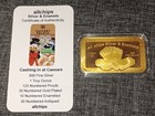 Caesars Palace All Chips 1 Troy Oz 999 Fine Silver Scrooge Mcduck 24k Gold Plate