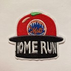 New York Mets Embroidered  shea Stadium Home Run Apple  Vintage Mlb Patch