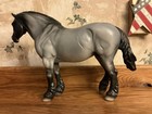 Peter Stone - Bunny - Draft Horse Model - Grey   Black - Perfect Condition 