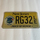 New Jersey Price Of Honor Fallen Law Enforcement Office License Plate Rg32 Le