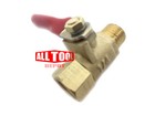 1 4  Male Female Npt Brass Ball Valve Air Tank Drain Shut Off
