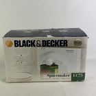 Black   Decker Spacemaker Under Counter Can Opener White Model Ec85 Open Box