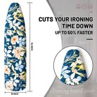 Extra Thick Ironing Board Cover And Pad  15x54 Ironing Board Cover  Resist Sc   