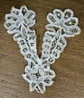 Antique Victorian Lace Collars Child Doll Lot Of 7