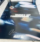 New The Weeknd Signed Poster Hurry Up Tomorrow Signed Lithograph Vinyl Movie Bn