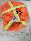 2-pk High Visibility Mesh  Full Brim Hard Hat Cover Orange