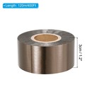 1 2 x400ft Hot Stamping Foil Paper Roll brown