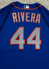 Rivera Size 48  44 2019 New York Mets Game Used Jersey Issued Road  150  Mlb