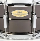 Pearl Primal Collective Steel Snare Drum - 6 5 Inches X 14 Inches  Black Nickel 