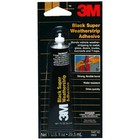 3m Black Super Weatherstrip Adhesive  03602  1 Fl Oz  1 1 Oz   
