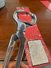Hoof Nipper 14  Ge Original Vanadium Steel Farrier Tool Dull Finish Drop Forged
