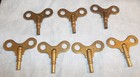 Tk649  Set Of 7 Toy Or Clock Winding Keys    3   3 0 Mm
